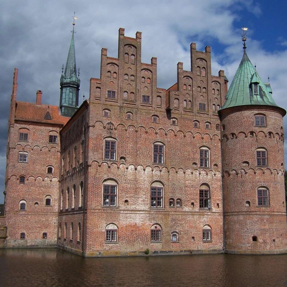 Wasserschloss Egeskov auf Fünen